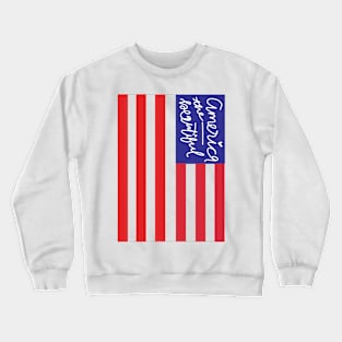 America the Beautiful Crewneck Sweatshirt